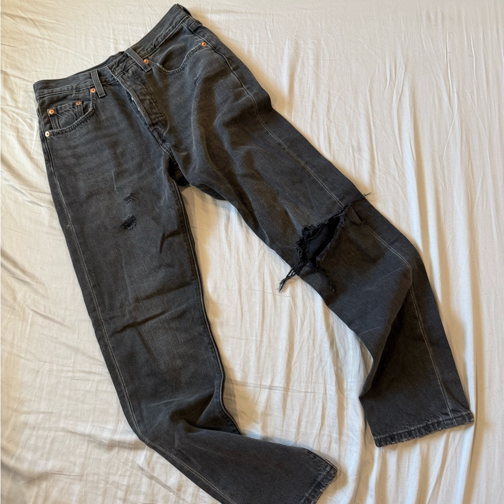Levi 501 Slim Straight HighWaisted